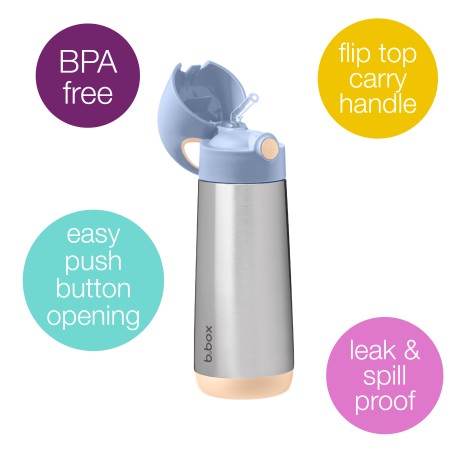 BBOX Gourde Isotherme 500 ml - Peachy