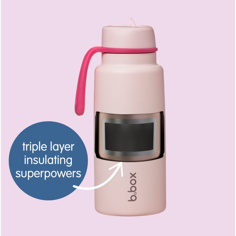 BBOX Gourde Isotherme 1L - Pink Paradise