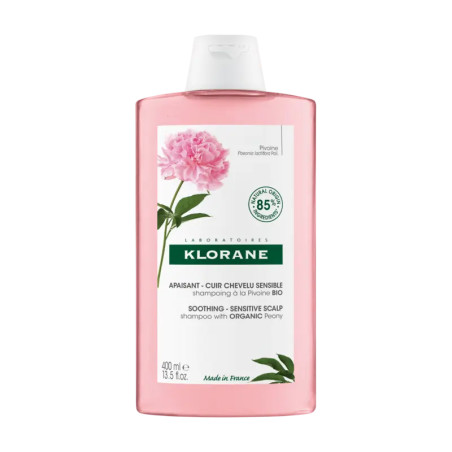 KLORANE – Shampooing Apaisant à la Pivoine BIO (200 ML)
