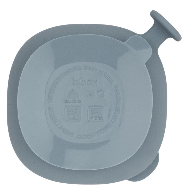 BBOX Bol ventouse en silicone - Bleu