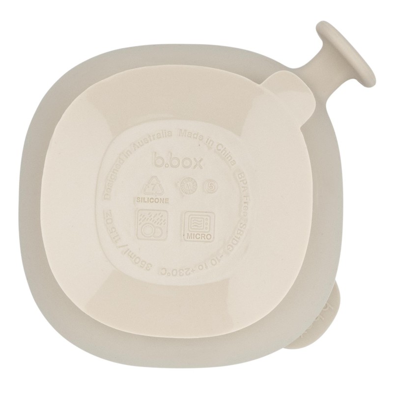 BBOX Bol ventouse en silicone - Latte
