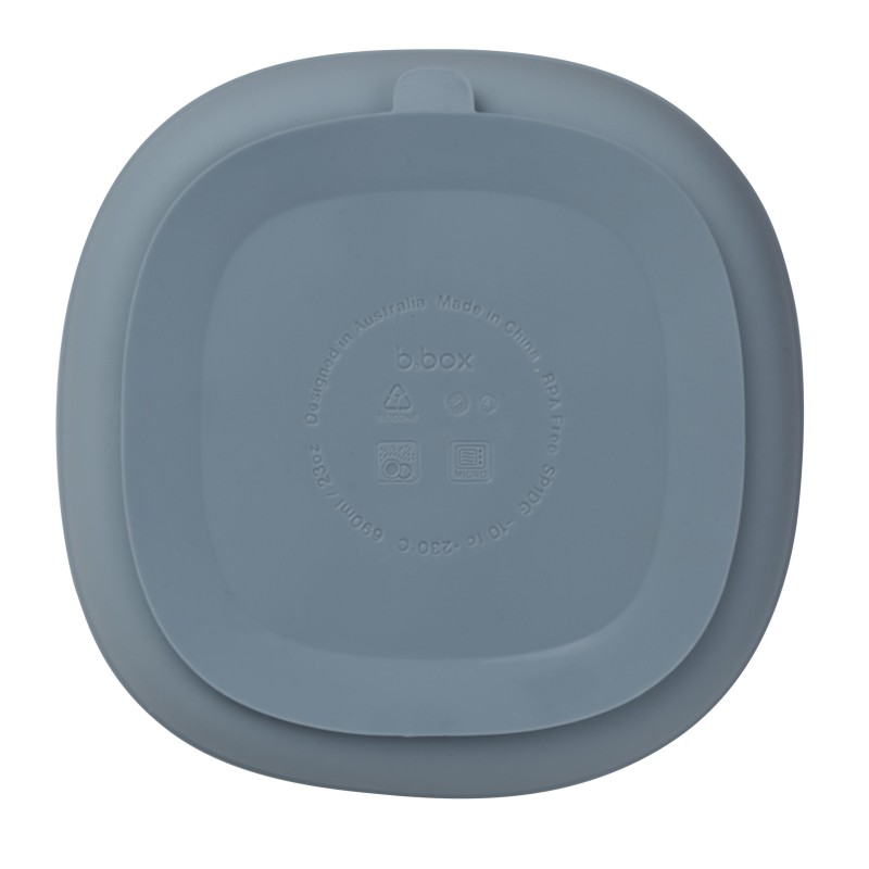 BBOX Plat ventouse en silicone - Bleu