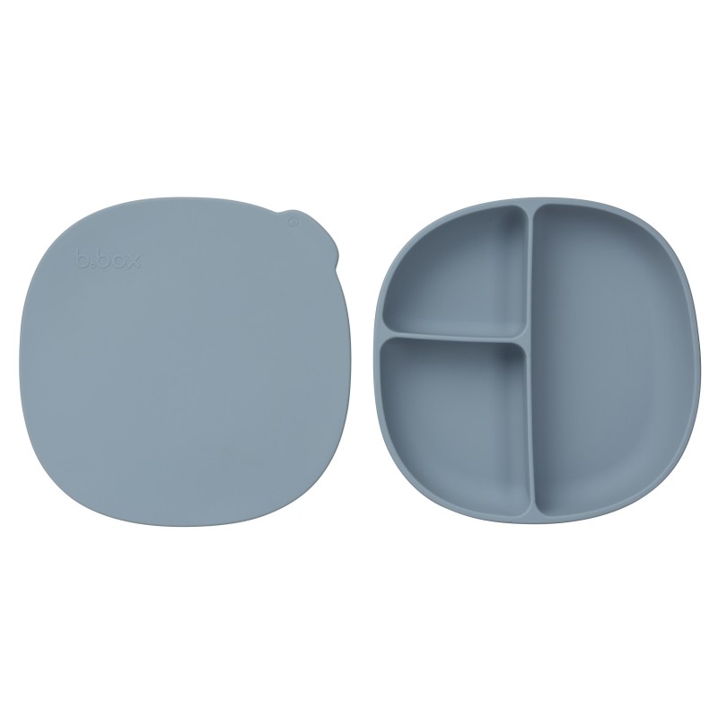 BBOX Plat ventouse en silicone - Bleu