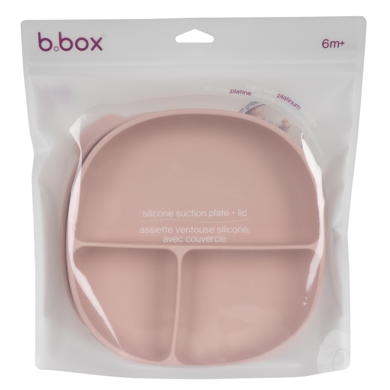 BBOX Plat ventouse en silicone - Blush