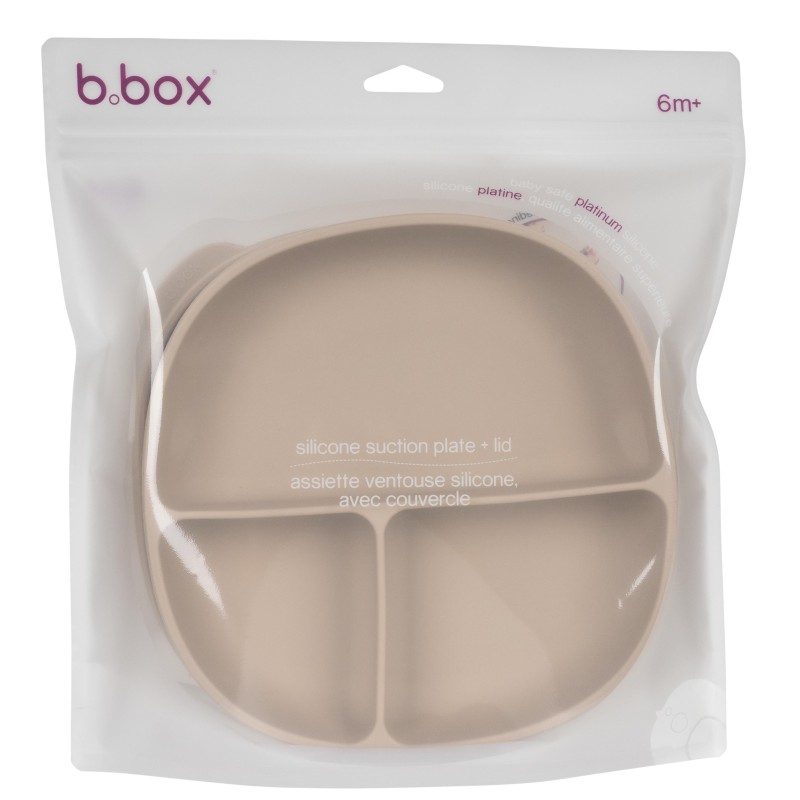 BBOX Plat ventouse en silicone - Latte