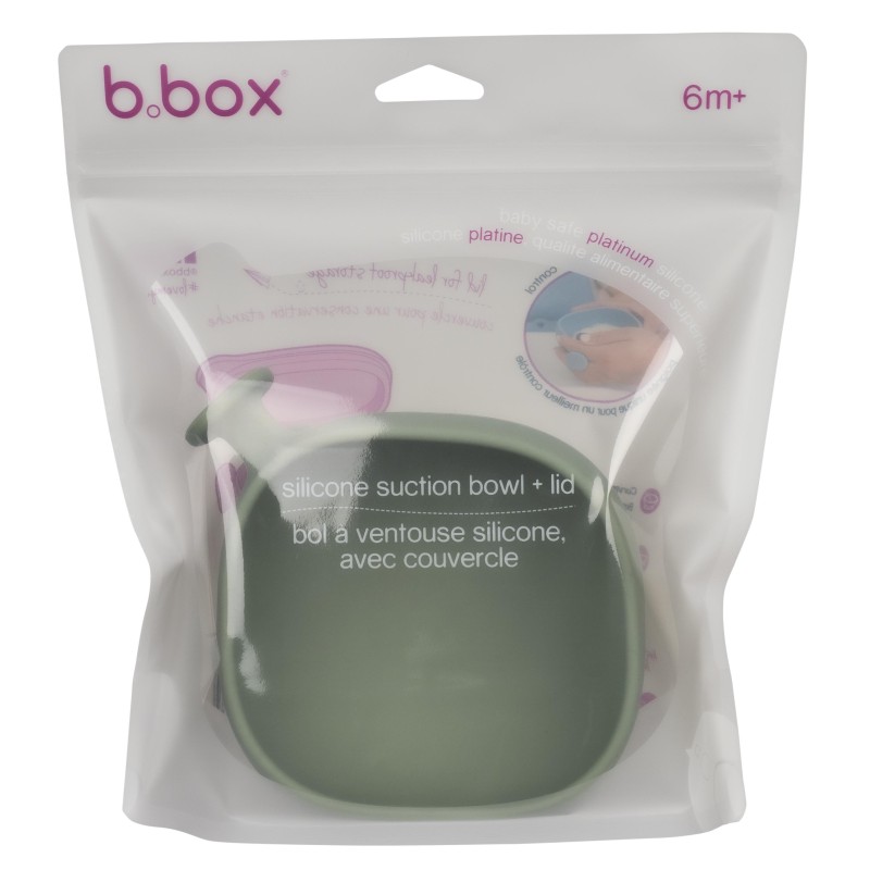 BBOX Bol ventouse en silicone - Sage