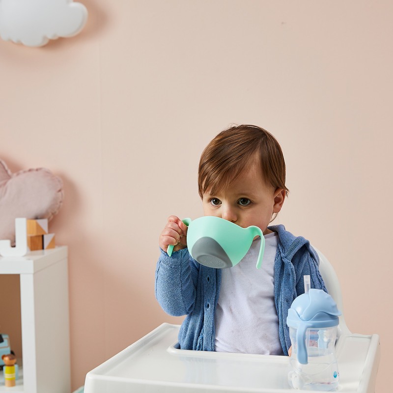 BBOX Bol 3-en-1 avec paille - Pistachio