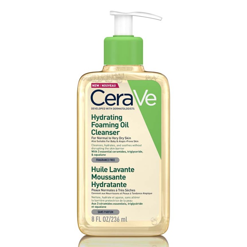 CeraVe Huile Lavante Moussante Hydratante 236ml