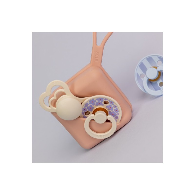 BIBS Boite à sucette Flexible - Blush
