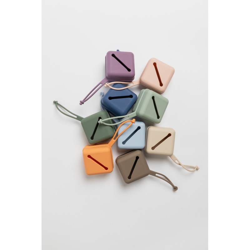 BIBS Boite à sucette Flexible - Blush