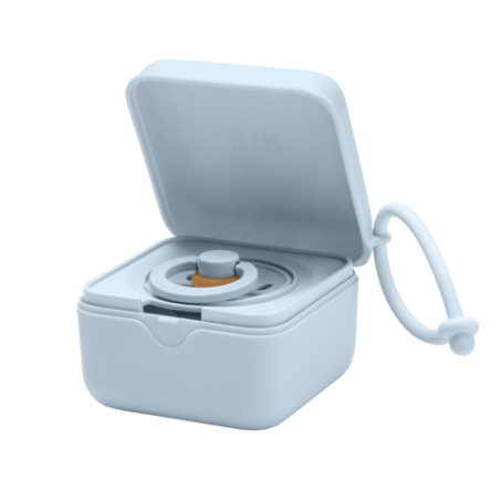 BIBS Boite à sucette - Baby Blue