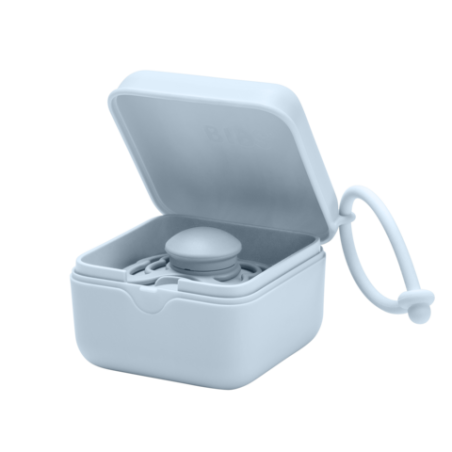 BIBS Boite à sucette - Baby Blue