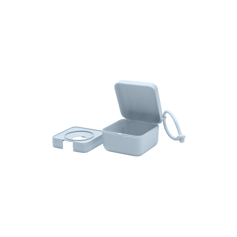 BIBS Boite à sucette - Baby Blue