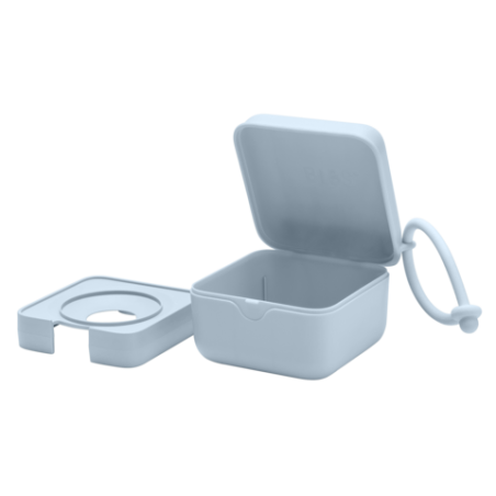 BIBS Boite à sucette - Baby Blue