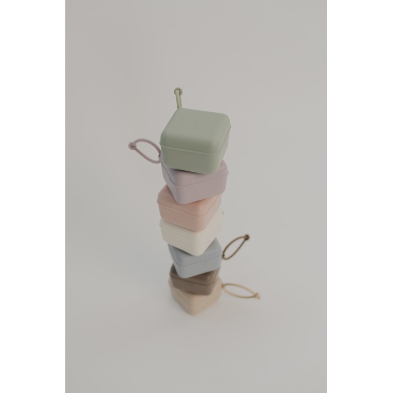 BIBS Boite à sucette - Baby Blue