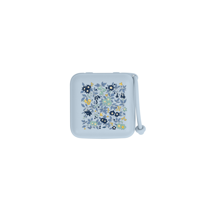 BIBS Boite à sucette - Chamomile Lawn Baby Blue