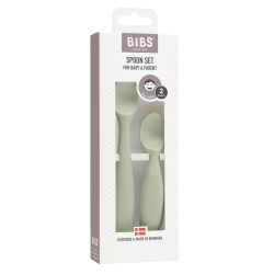BIBS Set cuillères - Sage