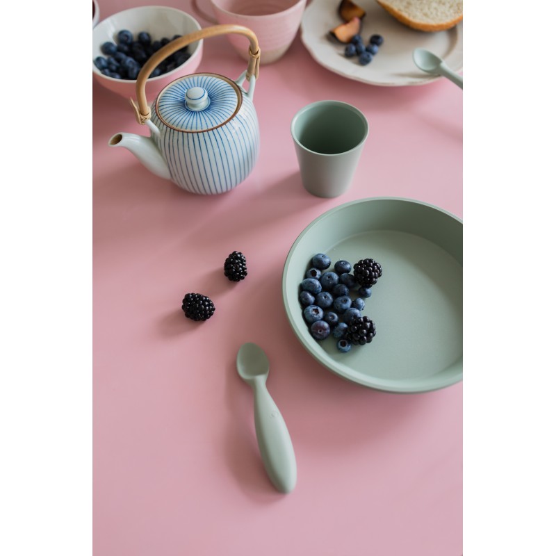 BIBS Set cuillères - Sage