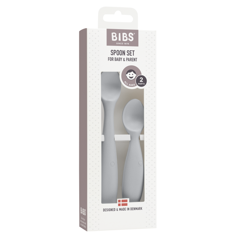 BIBS Set cuillères - Cloud