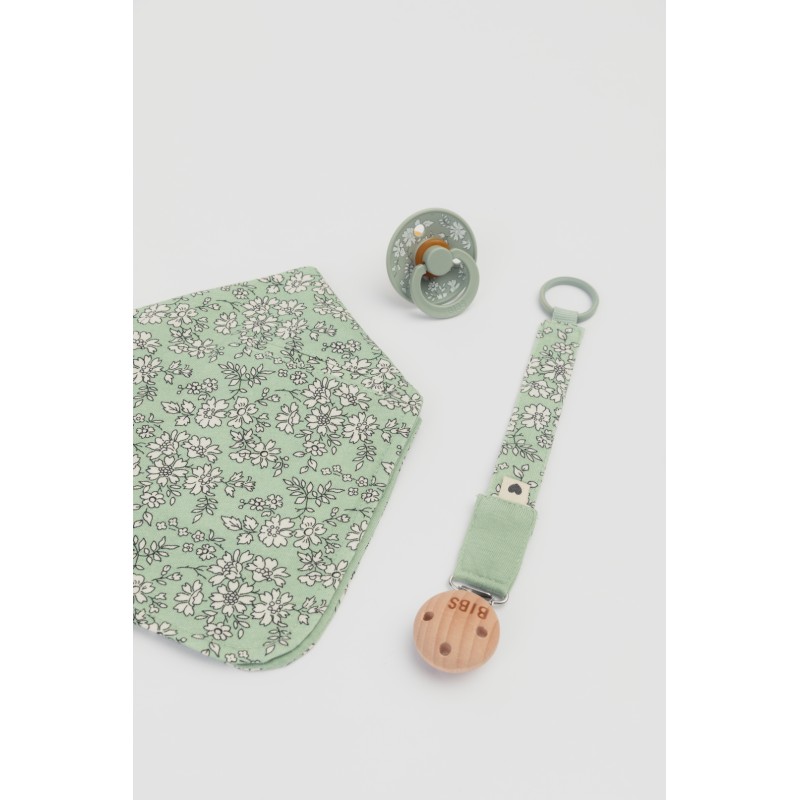 BIBS Attache sucette tressée - Capel Sage