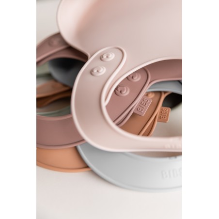 BIBS Bavoir en Silicone - Blush