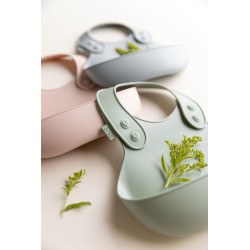 BIBS Bavoir en Silicone - Sage
