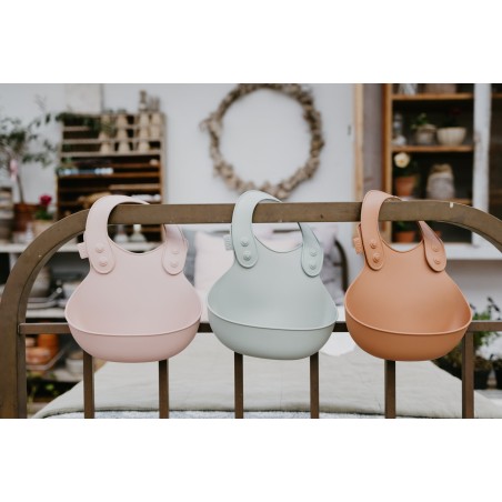 BIBS Bavoir en Silicone - Sage