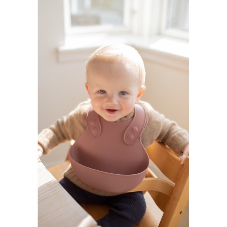 BIBS Bavoir en Silicone - Woodchuck