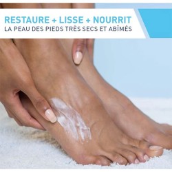 CeraVe SA Crème Régénérante pour Pieds Très Secs et Abîmés 88ml