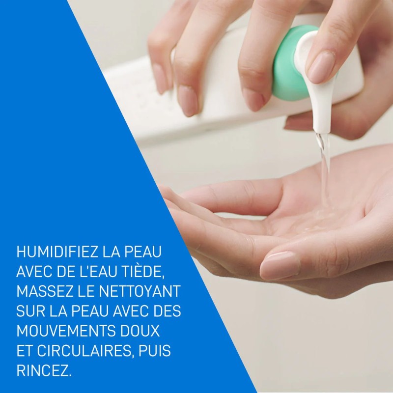 CeraVe Gel Moussant Nettoyant pour Peaux Normales à Grasses - 473ml