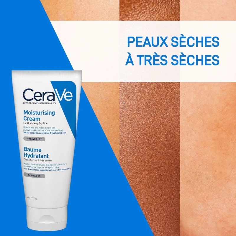 CeraVe Baume Hydratant pour Peau Sèche à Très Sèche - 177ml