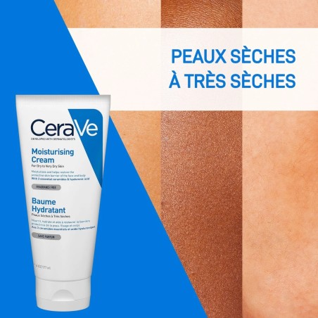 CeraVe Baume Hydratant pour Peau Sèche à Très Sèche - 177ml