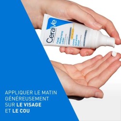 CeraVe Crème Hydratante Visage SPF50 - Peaux Normales à Sèches