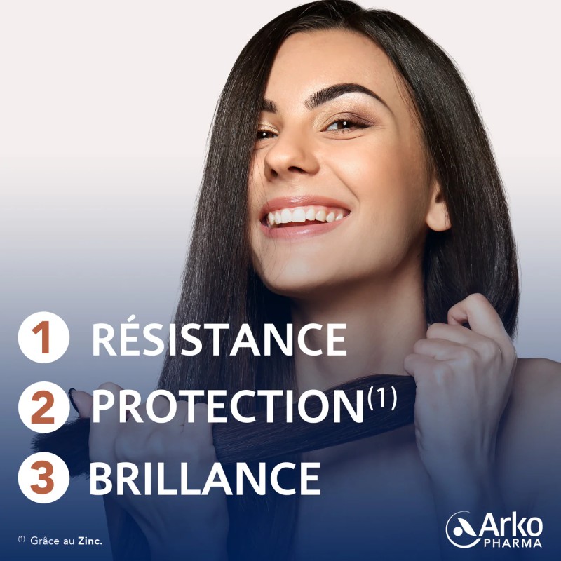 Forcapil Fortifiant Kératine Anti-Casse – 60 gélules