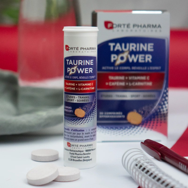 Forté Pharma Energie Taurine Power – Comprimés Effervescents