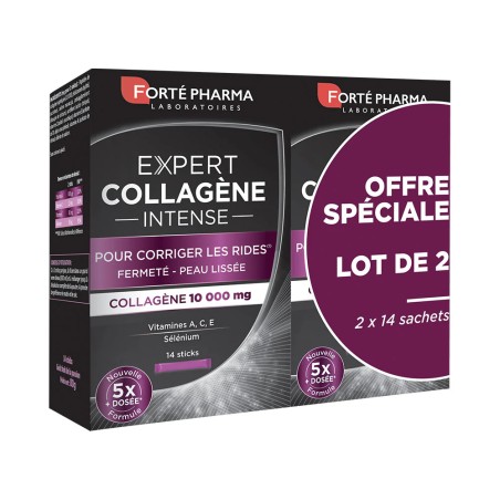 Forté Pharma Expert Collagène Intense Anti-Âge 14 Sticks