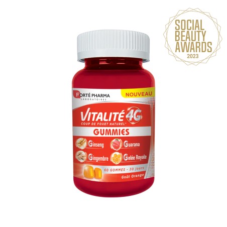 Forté Pharma Vitalité 4G Gummies – 60 gommes
