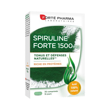 Forté Pharma Spiruline Forte 1500 mg – 30 comprimés