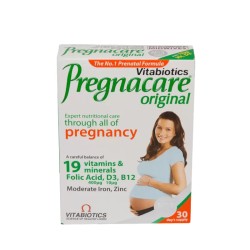 Vitabiotics Pregnacare Original Grossesse – 30 comprimés