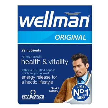 Vitabiotics Wellman Original – 30 comprimés