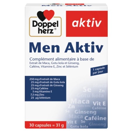 Doppelherz Aktiv Men – 30 comprimés