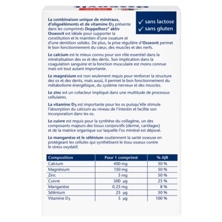 Doppelherz Osseovit – 30 comprimés