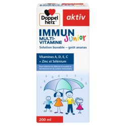 Doppelherz Aktiv Multivitamine Junior Goût Ananas – 200 ml