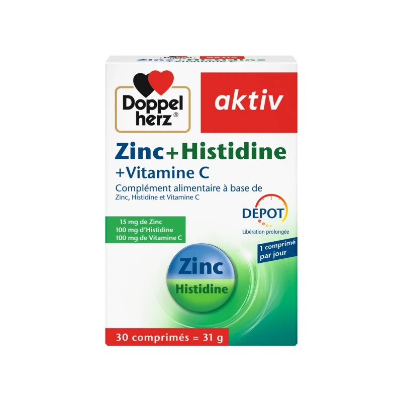 Doppelherz Zinc + Histidine + Vitamine C