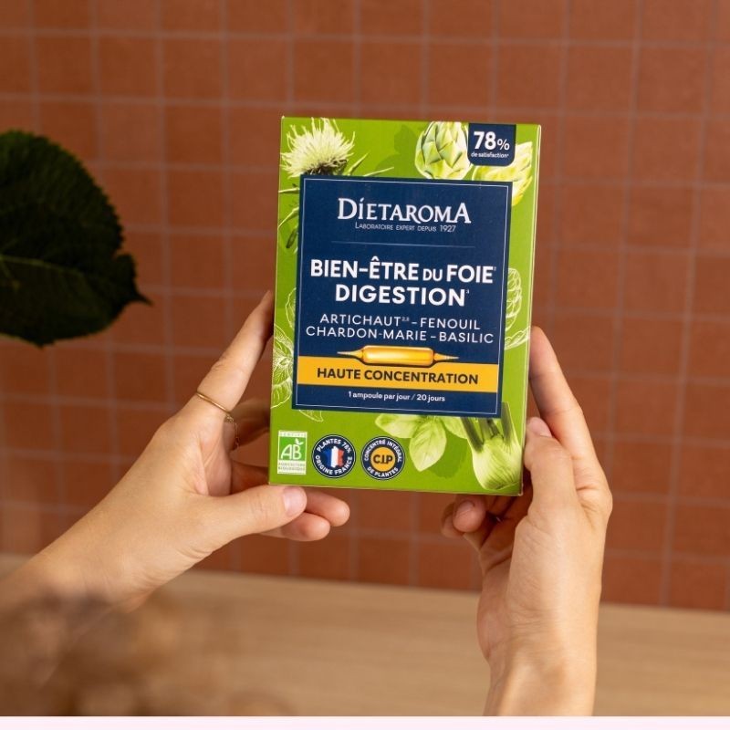 Dietaroma Bien-Être du Foie Digestion – 20 ampoules