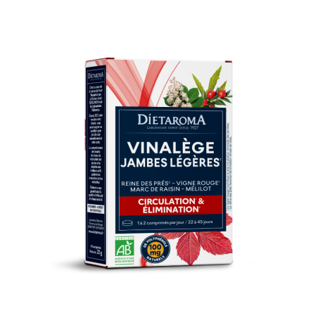 Dietaroma Vinalège Jambes Légères – 45 comprimés