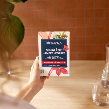 Dietaroma Vinalège Jambes Légères – 20 ampoules
