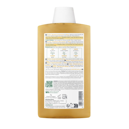 KLORANE – Shampooing Nutritif à la Mangue (400 ml)