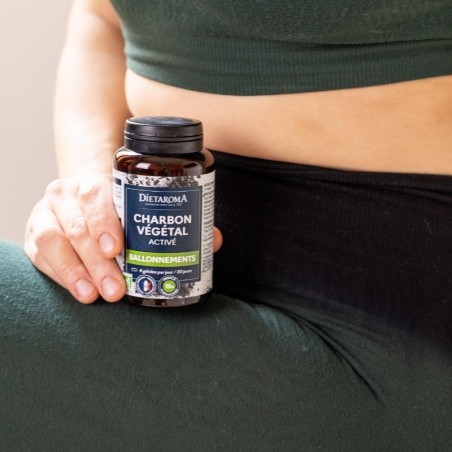 Dietaroma Charbon Végétal Bio – 120 gélules