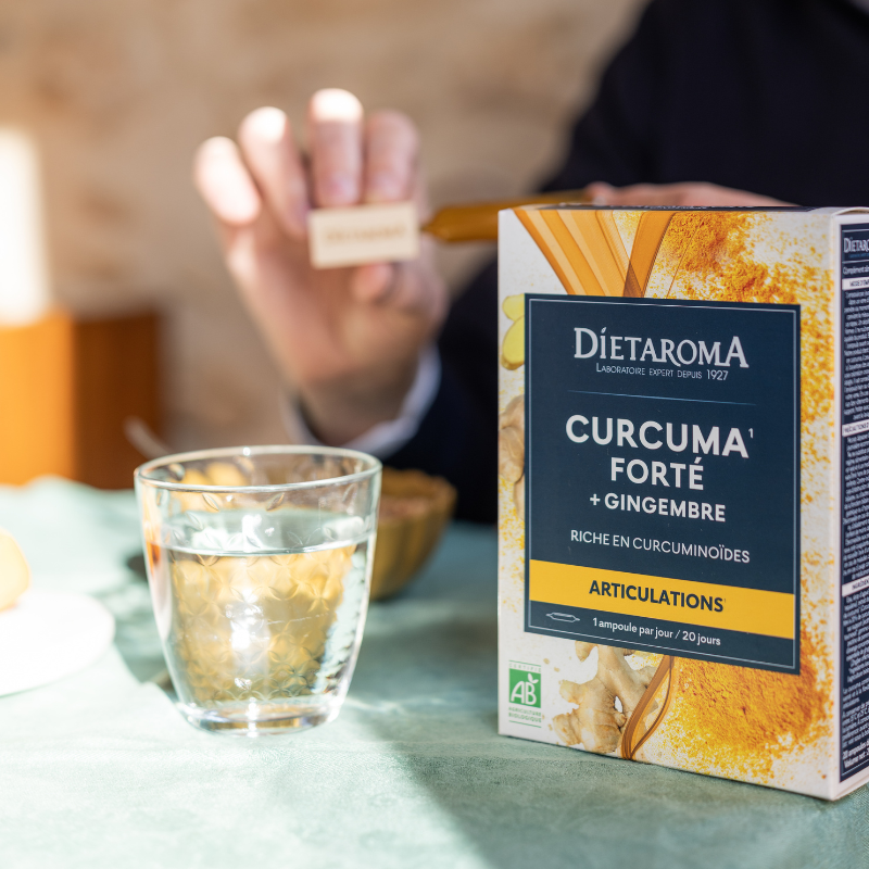 Dietaroma Curcuma Forte + Gingembre - 20 ampoules